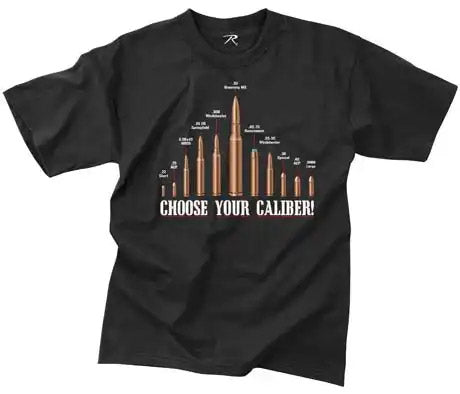 Vintage Choose Your Caliber T-Shirt