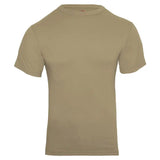 Solid Poly/Cotton Blend Military T-Shirt