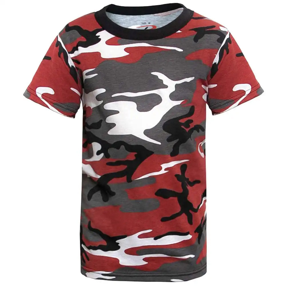 Kids Camo Short Sleeve T-Shirt