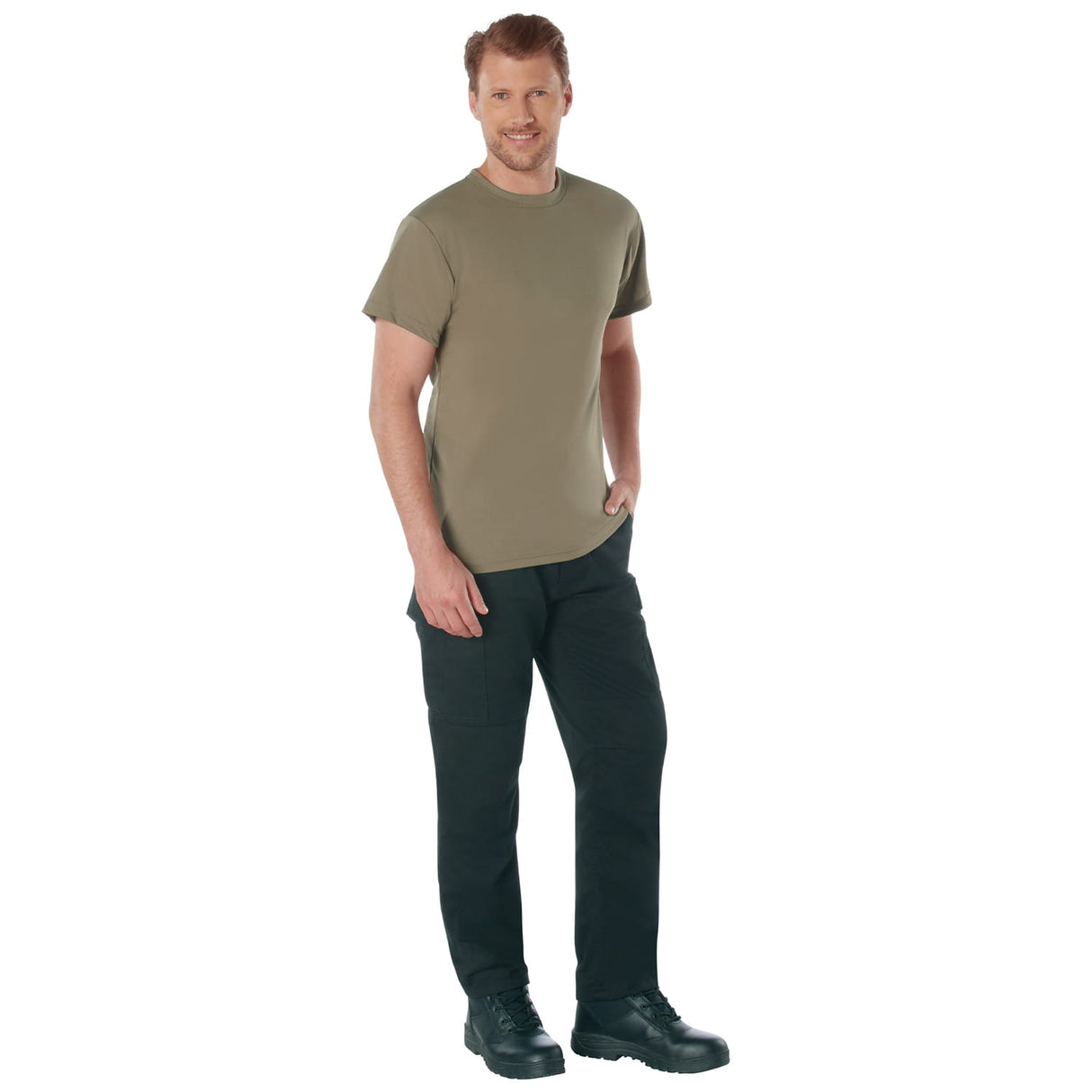 Quick Dry Solid Color T-Shirt