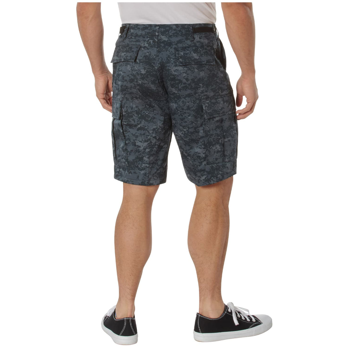 Midnight Digital Camo BDU Shorts