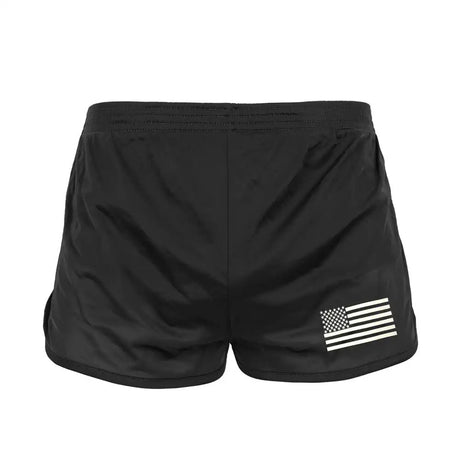 Ranger PT Running Shorts with American Flag