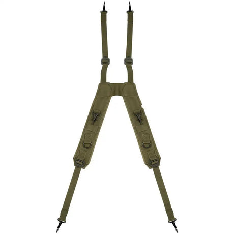 Olive Drab H-Style L-C1 Military Suspenders