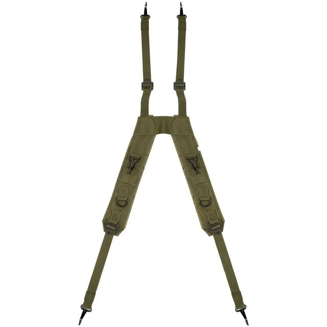 Olive Drab H-Style L-C1 Military Suspenders