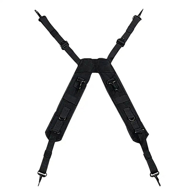 Black H-Style LC-1 Military Suspenders