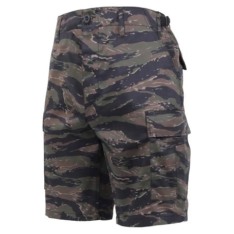 Tiger Stripe Camo Military BDU Cargo Shorts