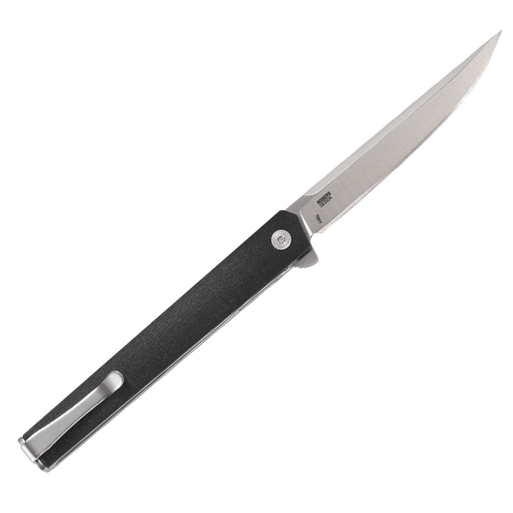 CRKT CEO Flipper 3.35-Inch Plain Edge Folding Knife