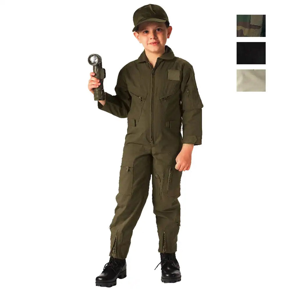 Kids US Air Force Style Flight Suit