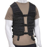 Lightweight MOLLE Black Tactical Utility Vest