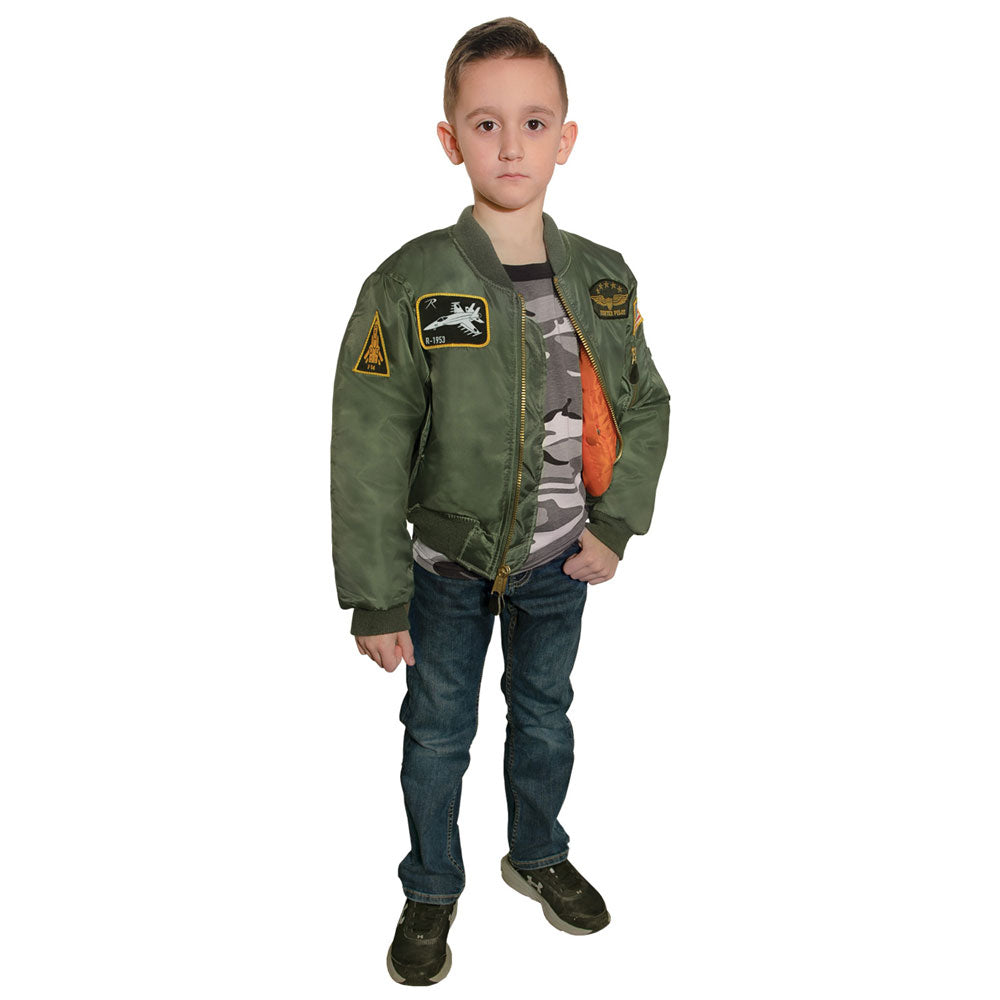 Kids Top Gun MA-1 Flight Jacket