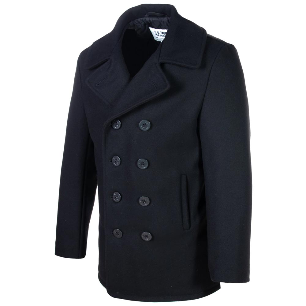 Schott NYC American Made US Navy Pea Coat