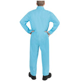 Light Blue Military Style Flight Suit