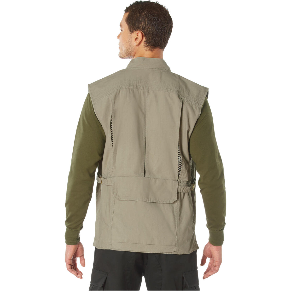Khaki Safari Outback Travel Vest