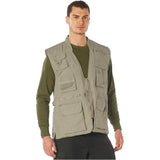 Khaki Safari Outback Travel Vest