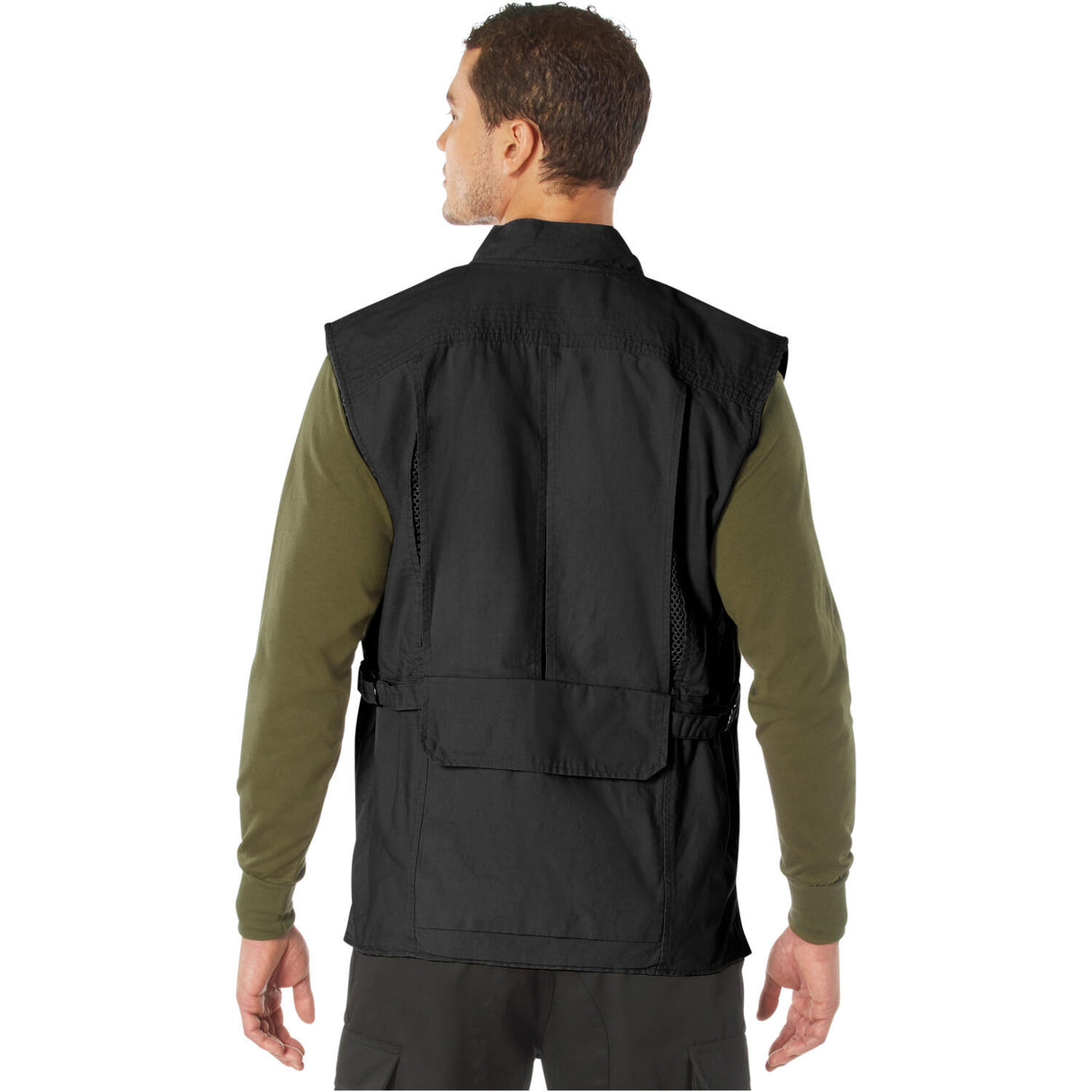 Black Safari Outback Travel Vest