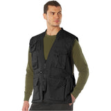Black Safari Outback Travel Vest