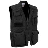 Black Safari Outback Travel Vest