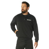 Security Pullover Quarter Zip Uniform Job Shirt
