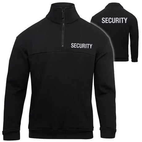 Security Pullover Quarter Zip Uniform Shirt