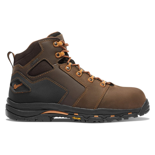 Danner Vicious 4.5-inch Brown Waterproof Safety Toe Work Boots - 13860 - view 1