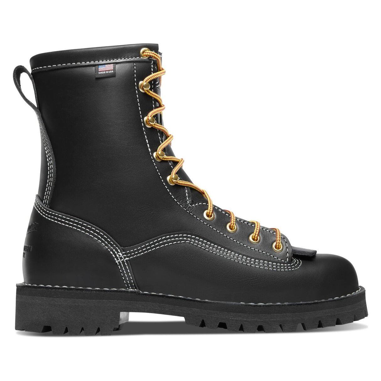 Danner Super Rain Forest 8-inch Black Waterproof Work Boot - view 1