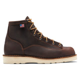 Danner Bull Run 6-inch Brown Vibram Cristy Plain Toe Work Boots - 15552 - view 1