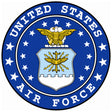 Classic Air Force Logo Sticker