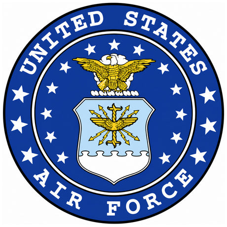 Classic Air Force Logo Sticker