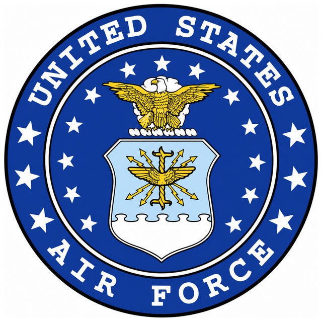 Classic Air Force Logo Sticker
