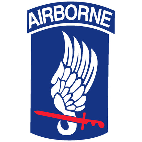 Full Color 173rd Airborne Sticker