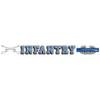 U.S. Army Infantry Window Sticker