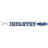 U.S. Army Infantry Window Sticker
