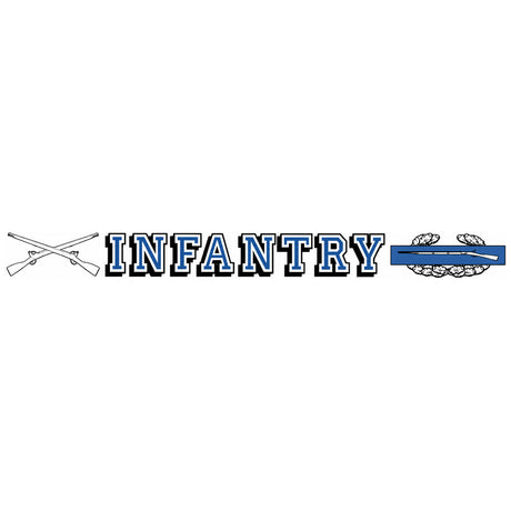 U.S. Army Infantry Window Sticker