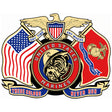 Marine Corps, These Colors Never Run Sticker