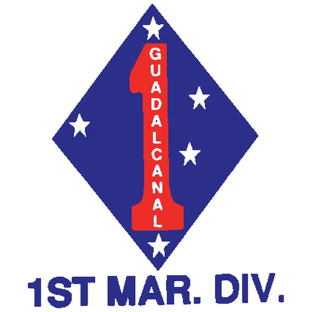 1st Marine Infantry Division Sticker