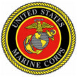 USMC Globe and Anchor Foil Sticker