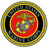 USMC Globe and Anchor Foil Sticker