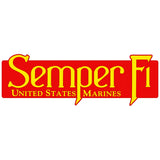 Semper Fi Marine Corps Bumper Sticker