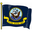 United States Navy Flag Decal