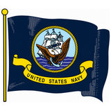 United States Navy Flag Decal