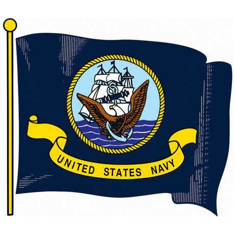 United States Navy Flag Decal