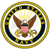 Small United States Navy Emblem Sticker
