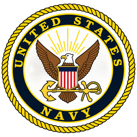 Small United States Navy Emblem Sticker