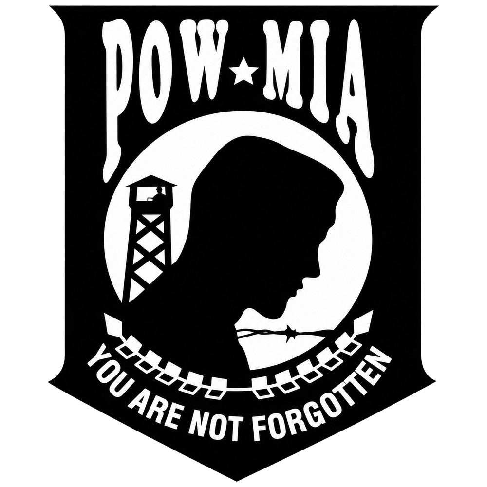You Are Not Forgotten POW MIA Decal