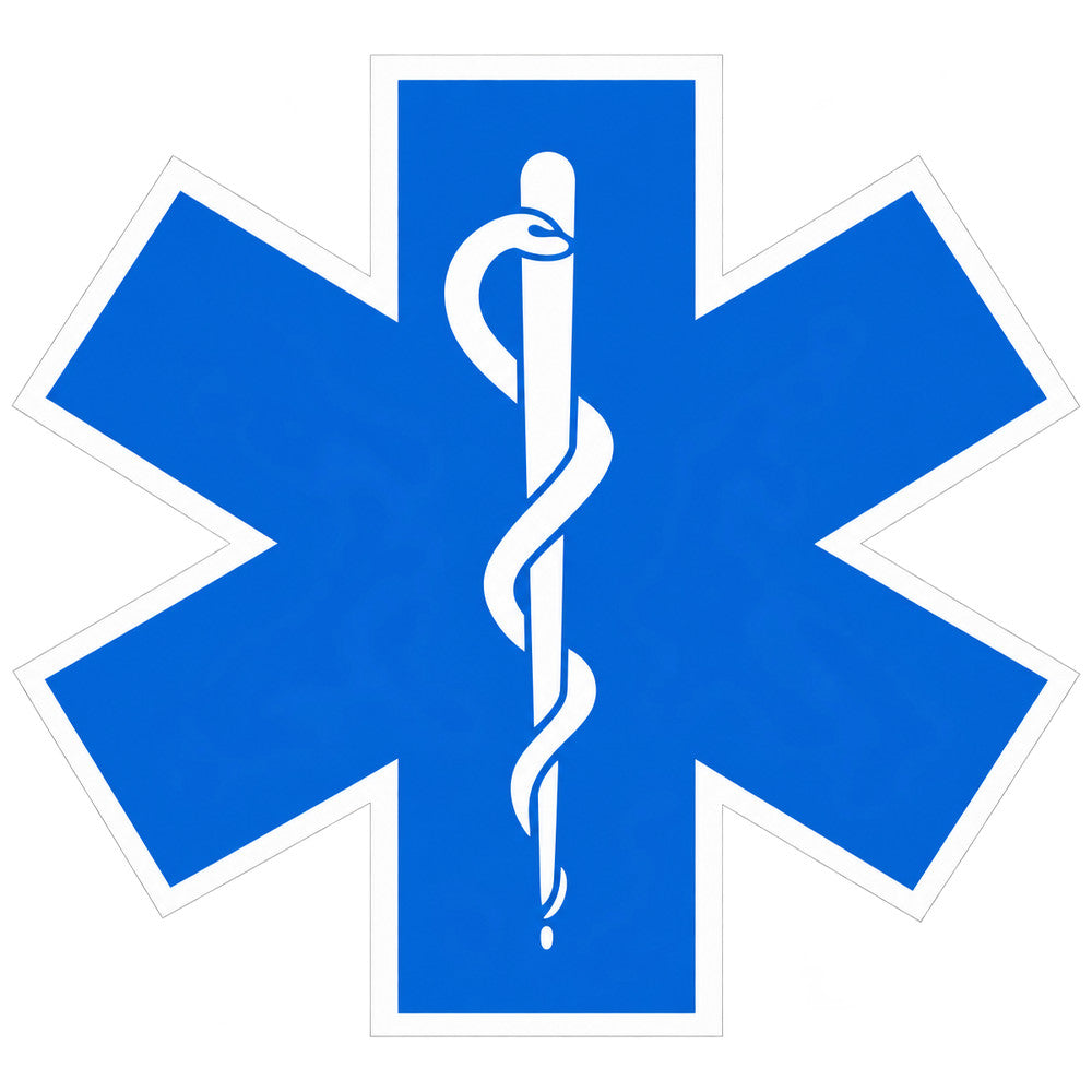 EMS Star of Life Decal
