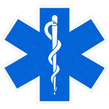 EMS Star of Life Decal