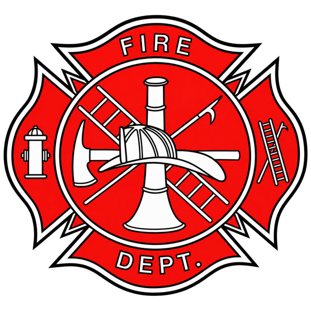 Firefighter Logo Decal