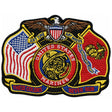 These Colors Never Run Marine Corps Patch