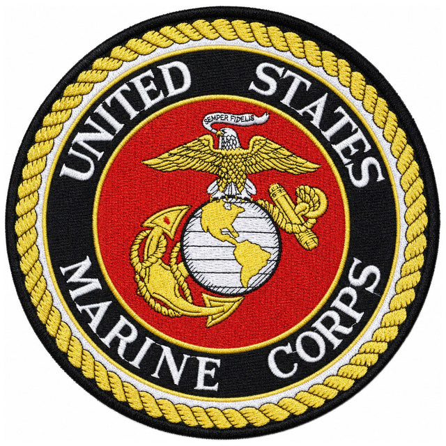 Large United States Marine Corps Emblem Patch
