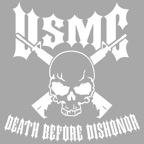 Marines Death Before Dishonor Large Decal